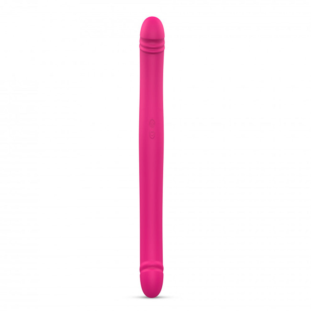 Dildo from Lovely Planet in Hot Pink Magenta Fuchsia pictured for anal pleasure for Her or Him