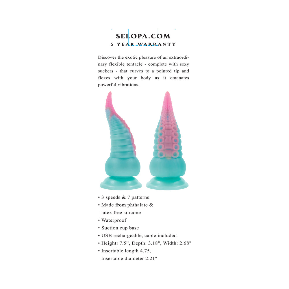 Dildo from Selopa in Multi-Color pictured for anal pleasure for Her or Him
