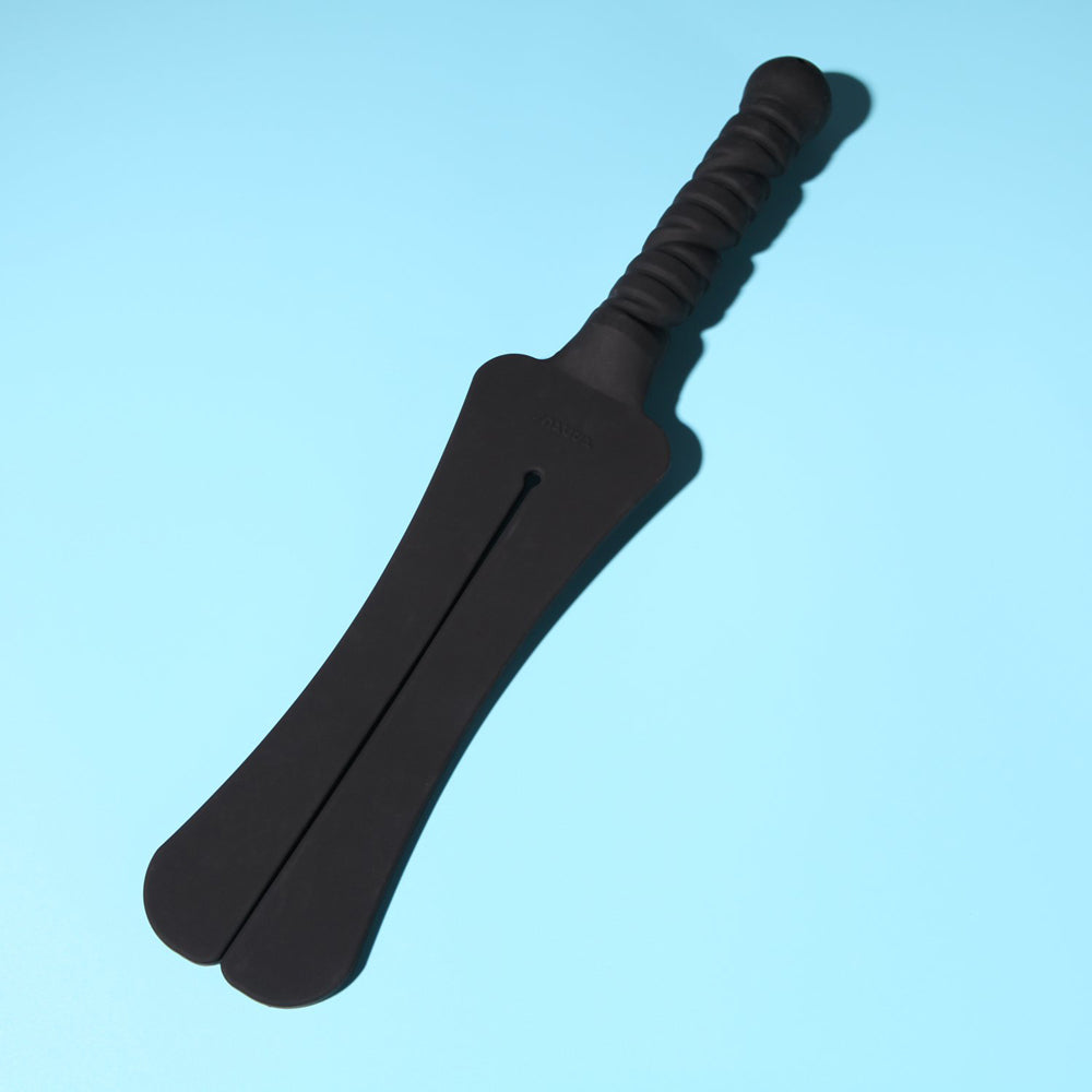 Dildo from Tantus in Black designed for anal sex with Her or Him