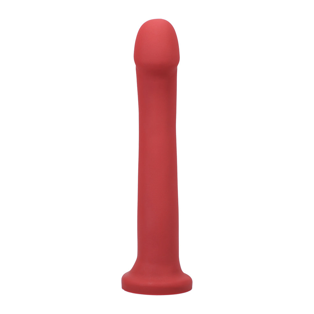 Dildo from Tantus in Red designed for anal sex with Her or Him