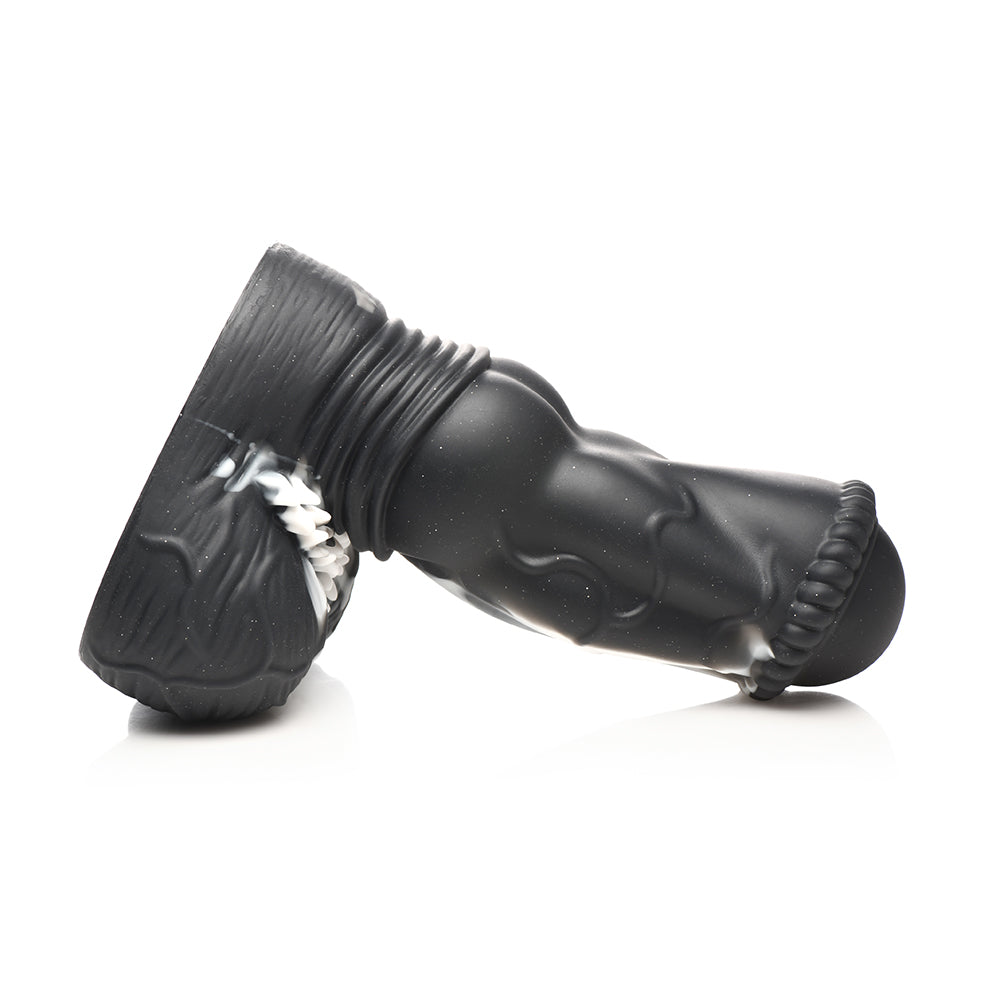 Dildo by XR Brands in Black displayed for pegging Him or Her