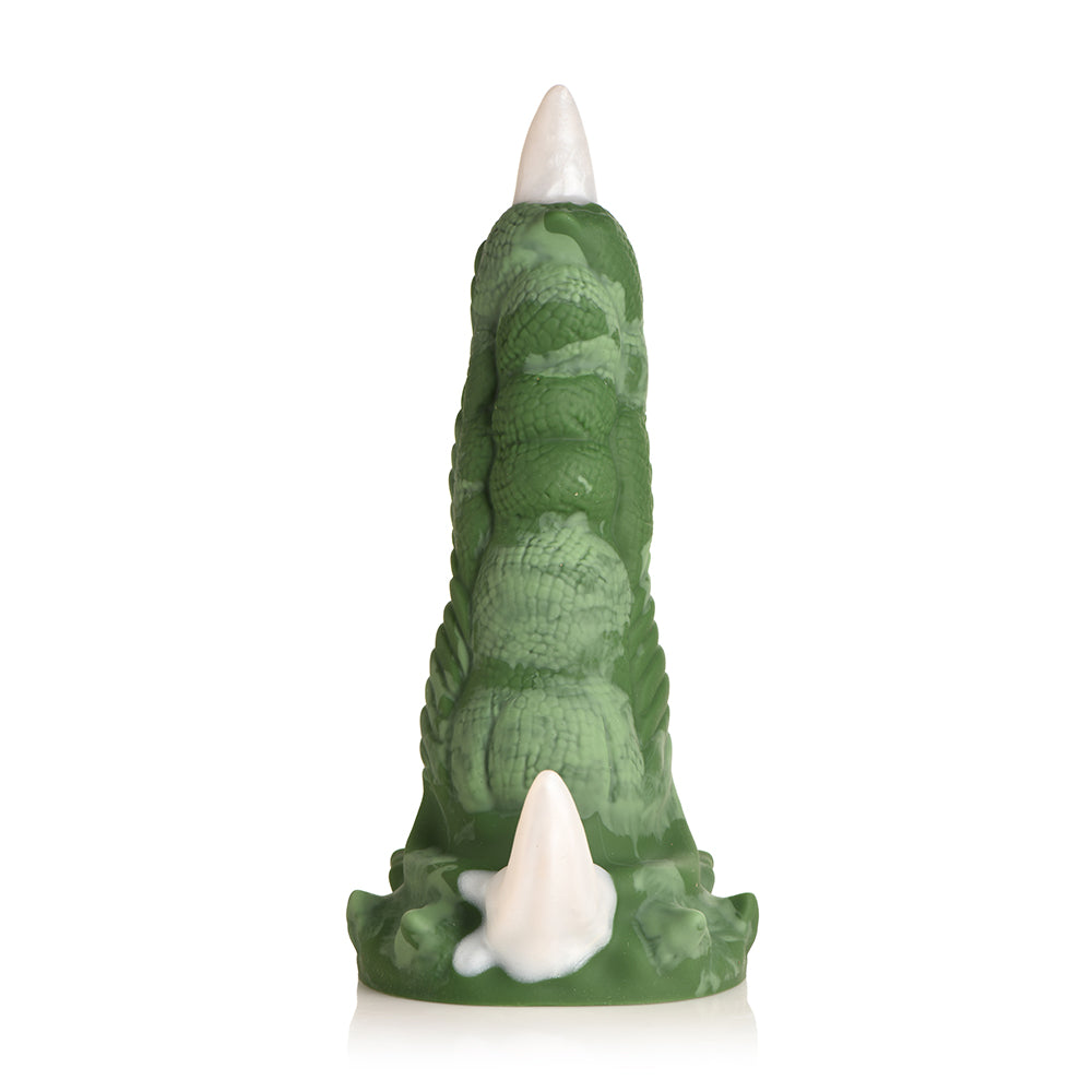 Dildo by XR Brands in Green shown for pegging Her or Him