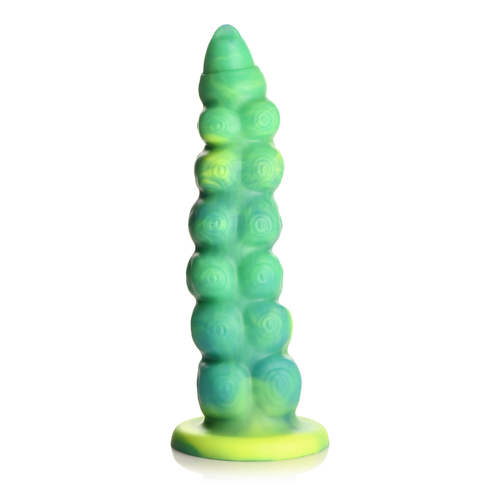 Dildo from XR Brands in Green designed for anal sex with Her or Him