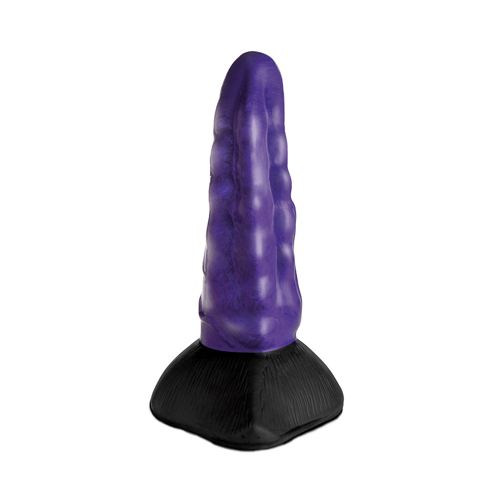 Dildo from XR Brands in Purple designed for anal sex with Her or Him