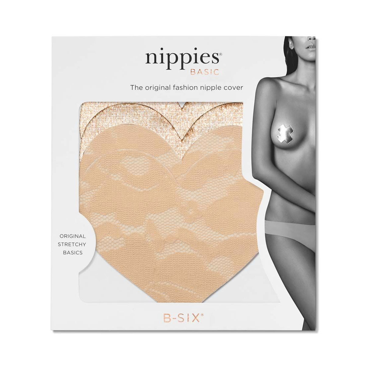 Wearing Nippies Basics Crme Hearts C nipples covers by Bristols 6 can be fun and sexy!