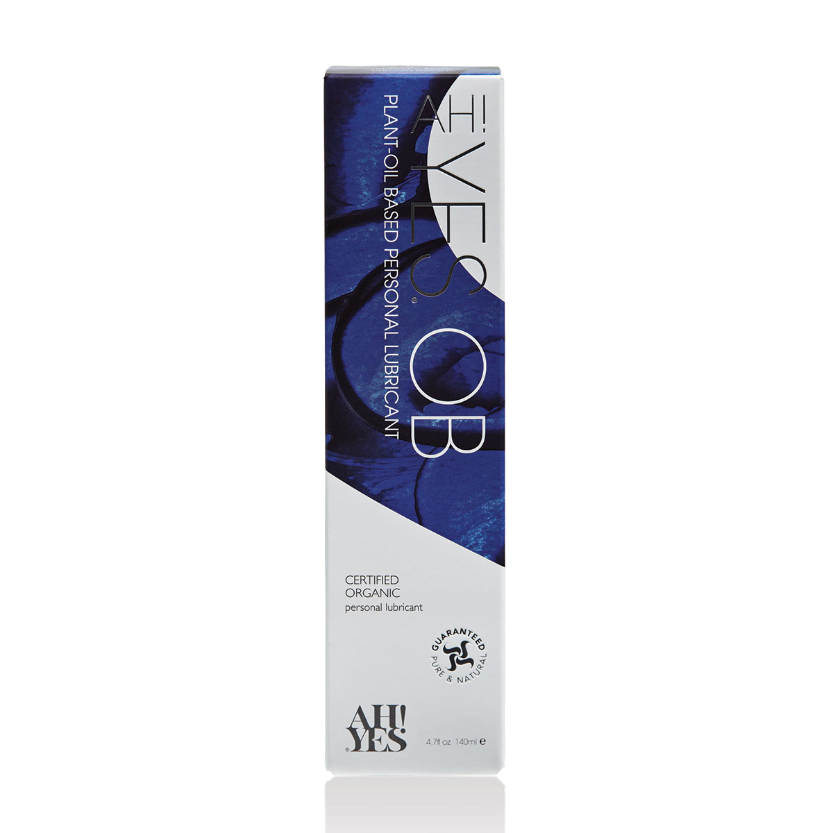 Close-up of  Organic Lube by AH! YES designed for sensitive skin