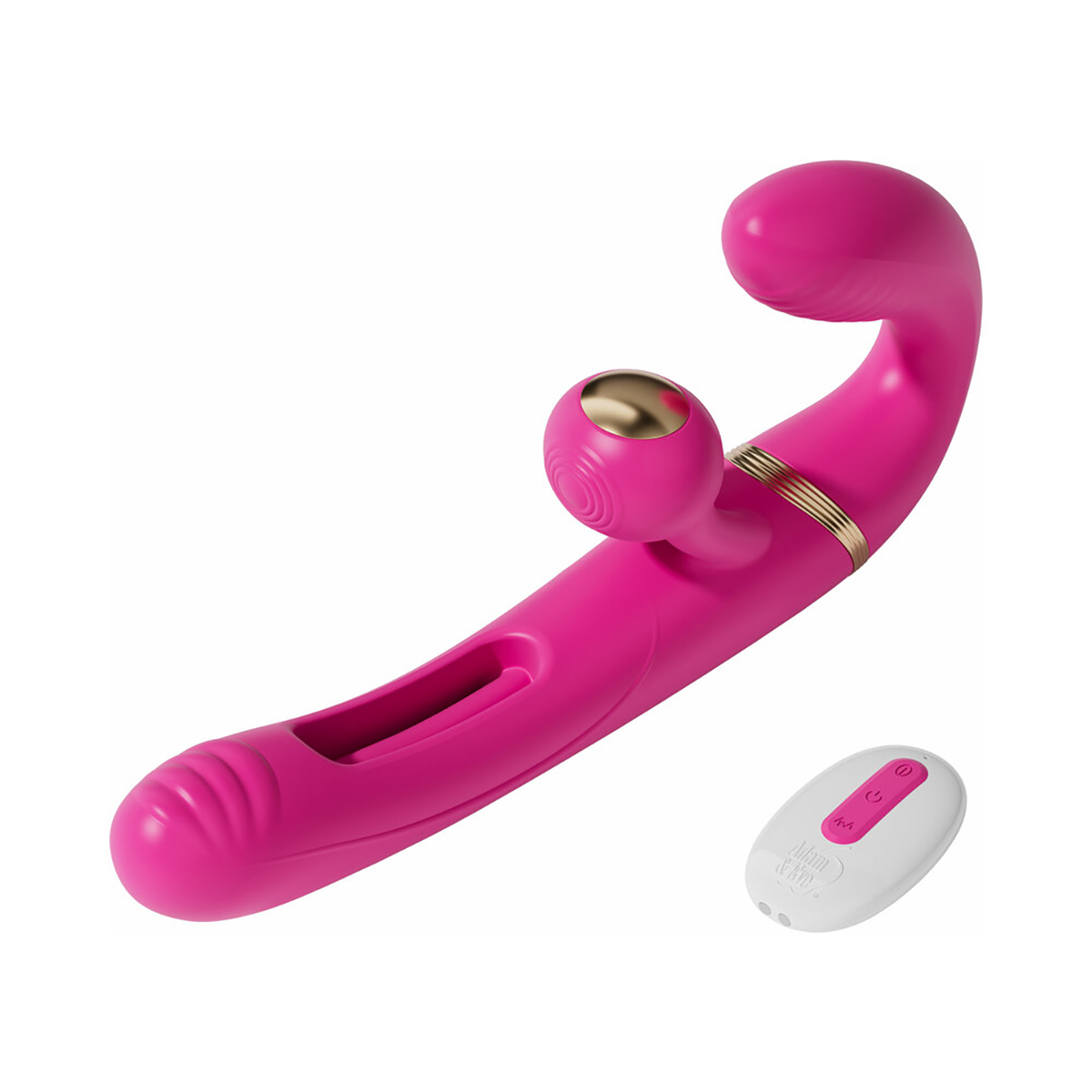 Eve vibrator on clean background