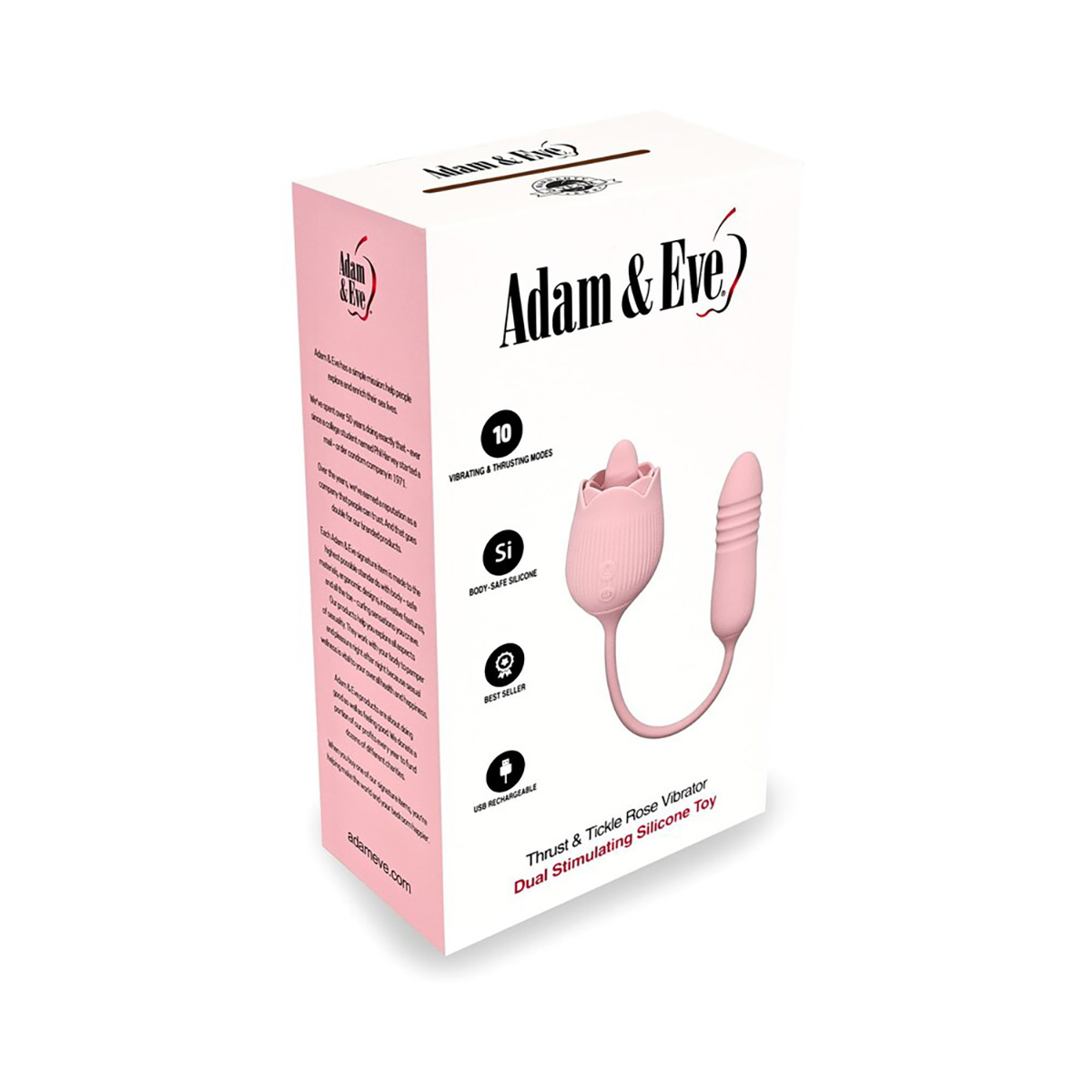 Tickle Rose shown in hand for scale