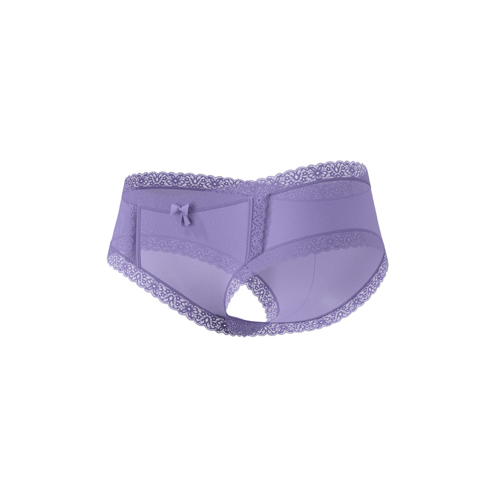 Sexy Periwinkle panties by Magic Silk in her favorite color and panty style.