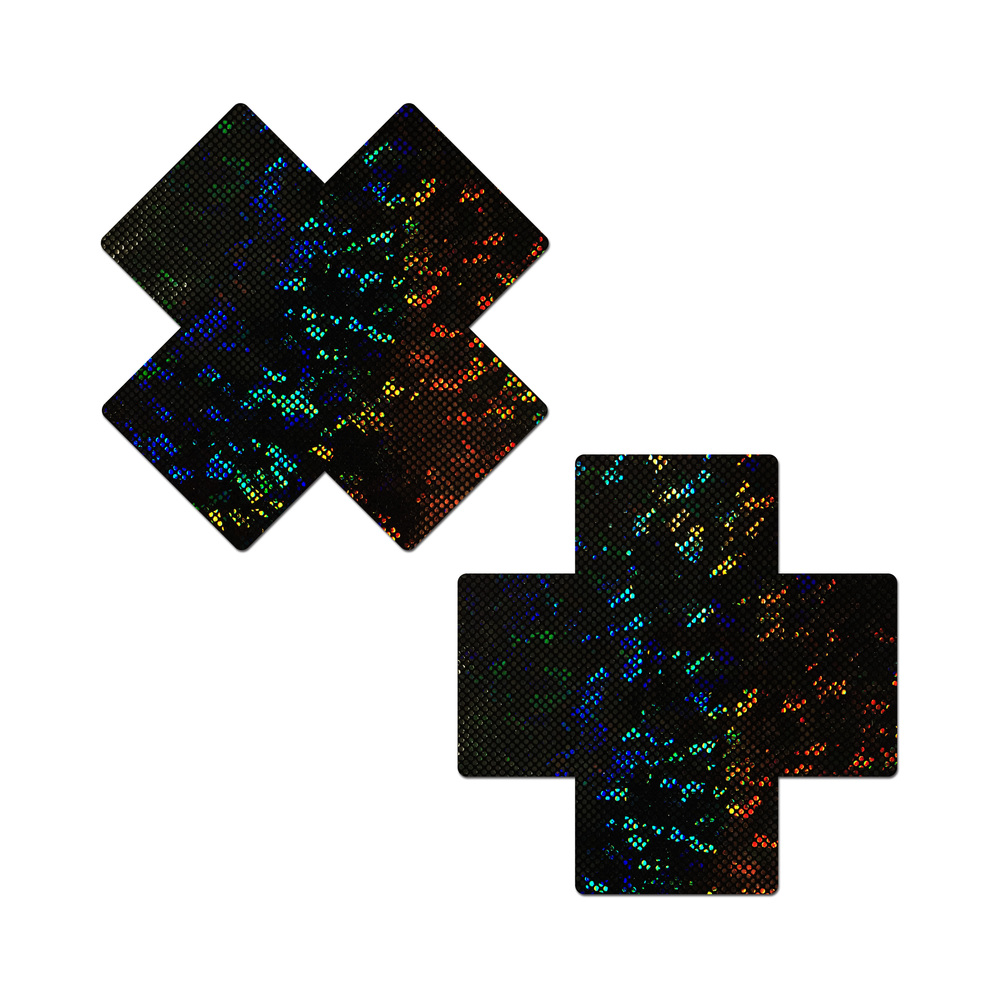 Feel sexy wearing sexy nipple covers  Plus X Black Disco Ball Breast Cover! Wearing Plus X Black Disco Ball Breast Cover nipples covers by Pastease can be fun and sexy!