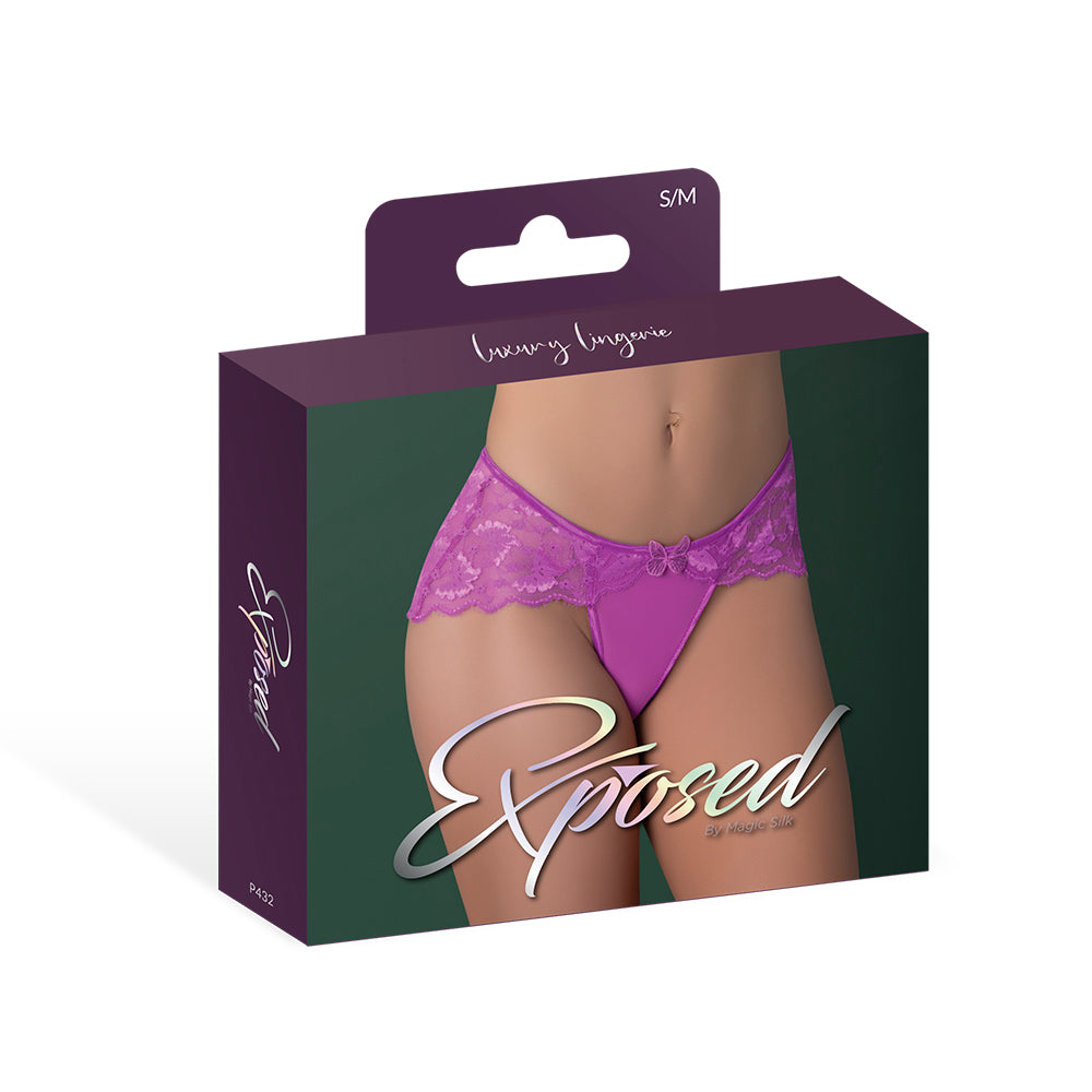 Sexy Purple panties by Magic Silk in her favorite color and panty style.