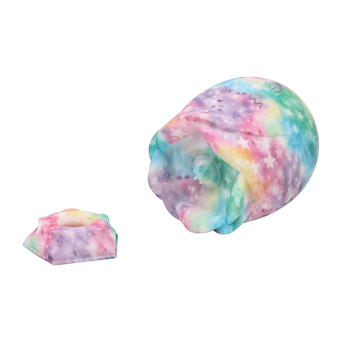 Product image of the Rainbow PHE vibrator on clean background