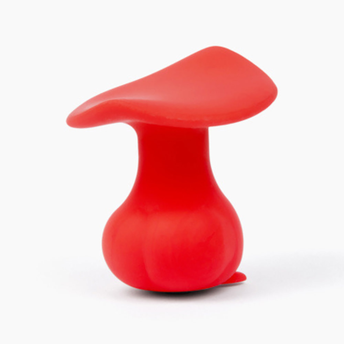 Fully assembled Red Cute Little Fuckers vibrator with smooth exterior