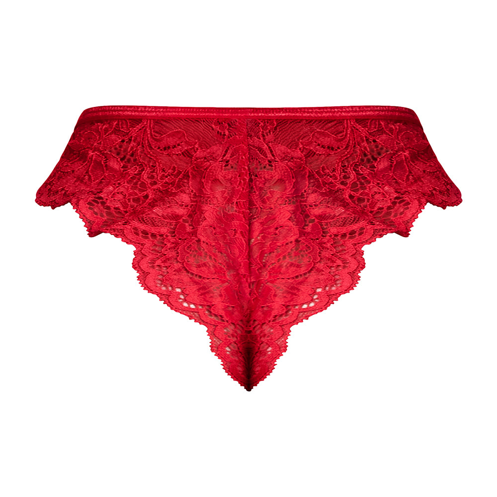 Sexy Red panties by Magic Silk in her favorite color and panty style.