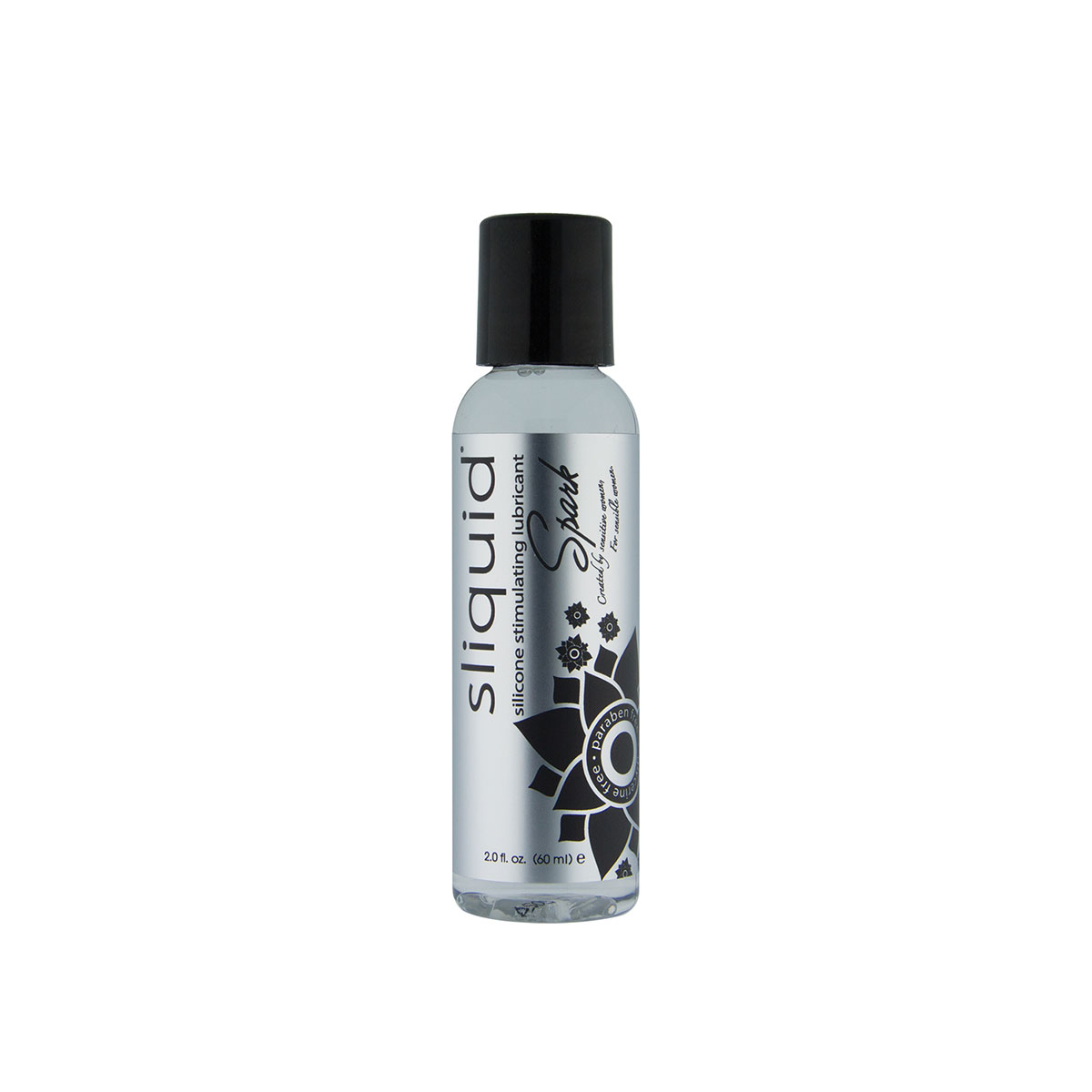 Silicone Lube Sliquid bottle showing smooth, long-lasting formula