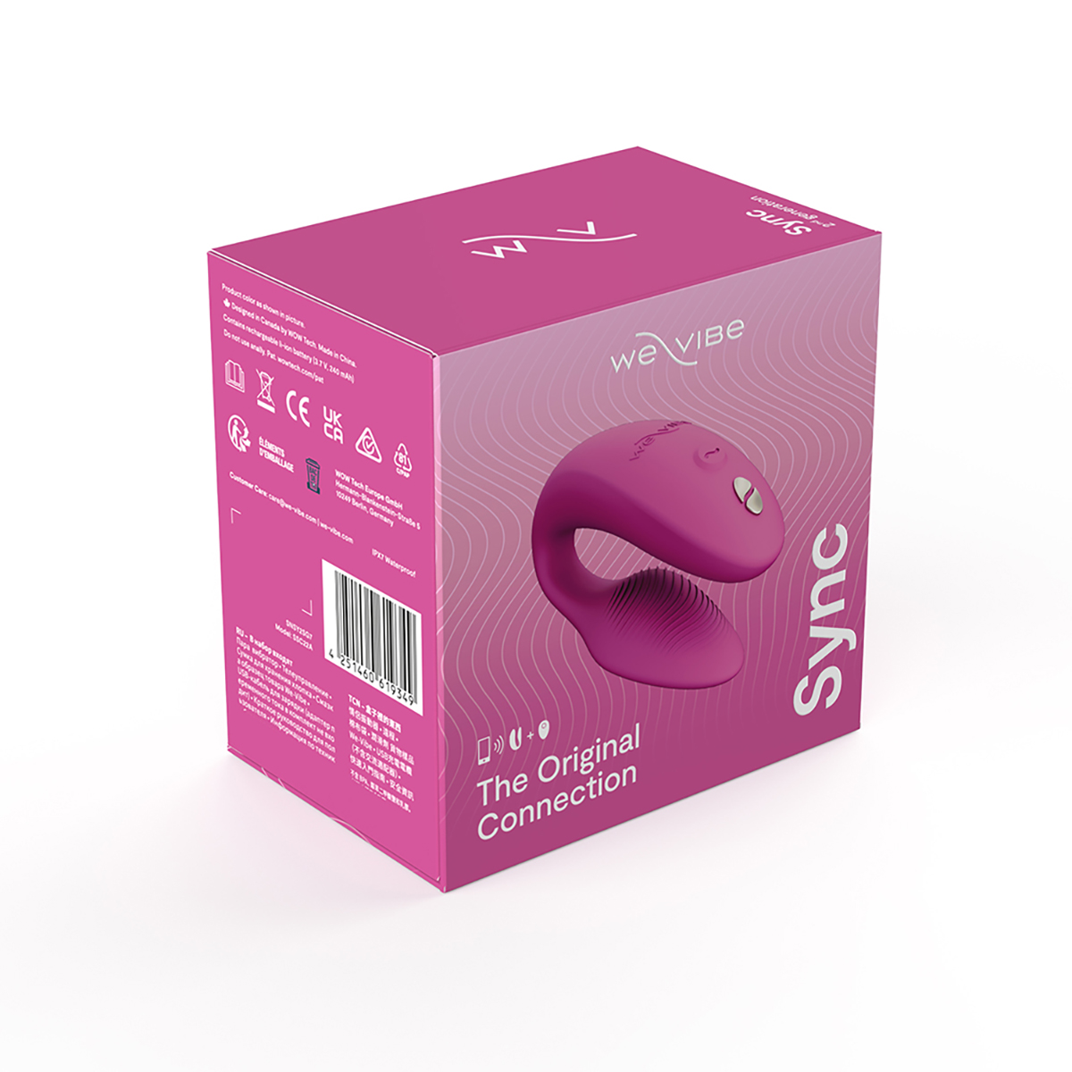 Product image of the  We-Vibe vibrator on clean background