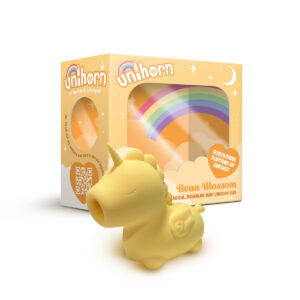 Yellow Creative Conceptions Vibrator Unihorn Bean Blossom