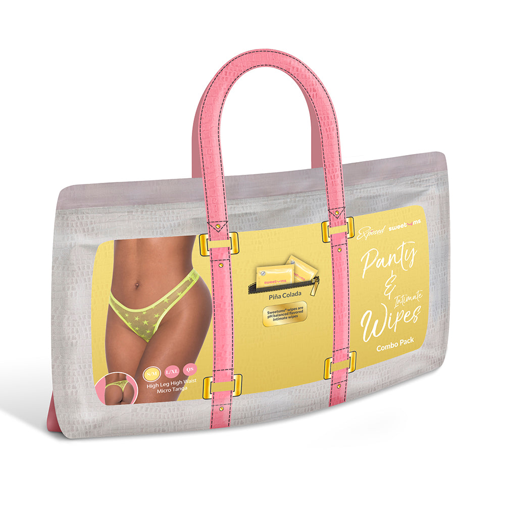 Sexy Yellow panties by Magic Silk in her favorite color and panty style.