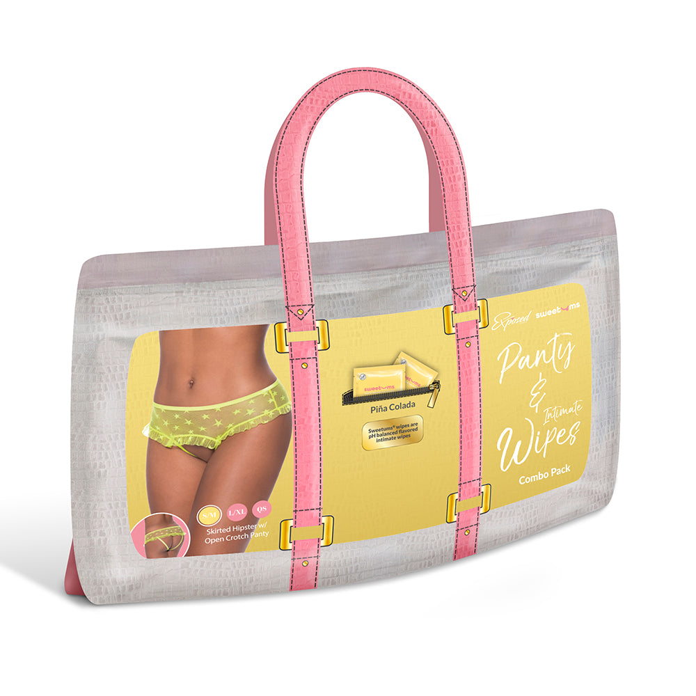 Sexy Yellow panties by Magic Silk in her favorite color and panty style.