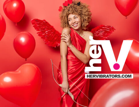 Woman preparing for a sexy valentine’s day with soft lighting, romantic décor, and sensual styling elements