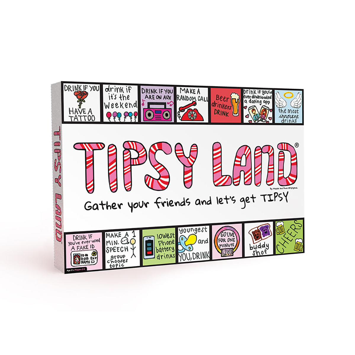 Buy  Tipsy Land Game book for her.