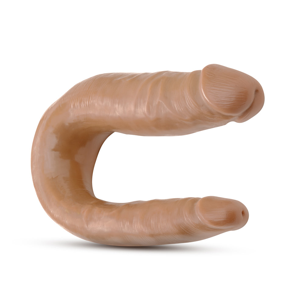 12 inch Dildo from Blush in Tan Light Brown Mocha designed for anal sex with Her or Him