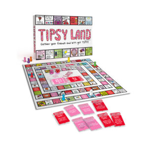 Buy  Tipsy Land Game book for her.