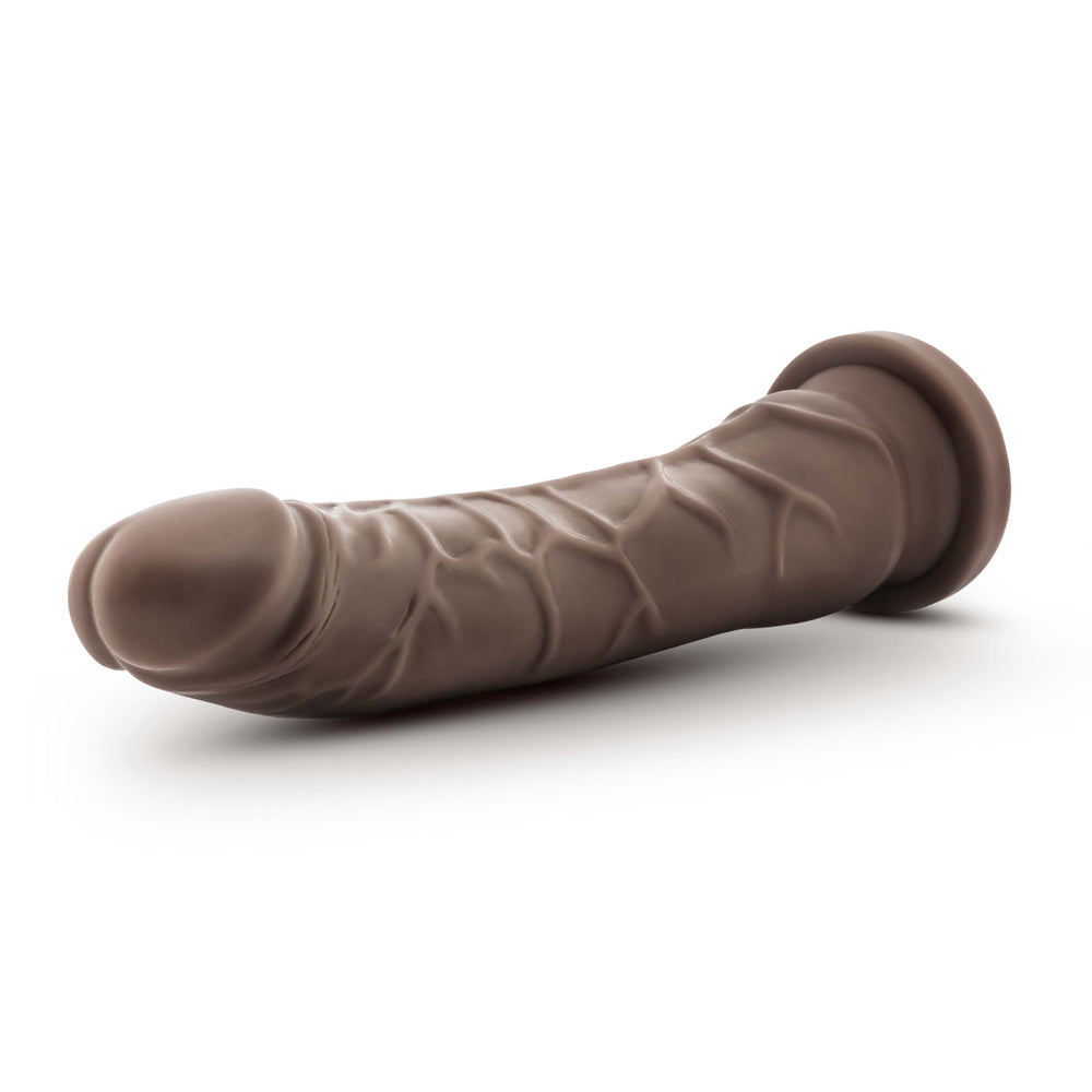 9 inch Dildo from Blush in Brown Chocolate Cocoa designed for anal sex with Her or Him