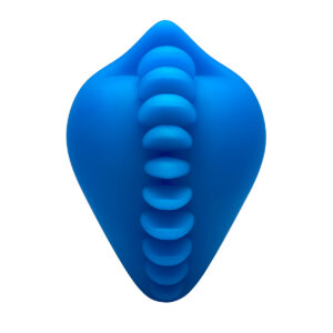 Banana Pants vibrator Shagger by Azure shown in hand for scale