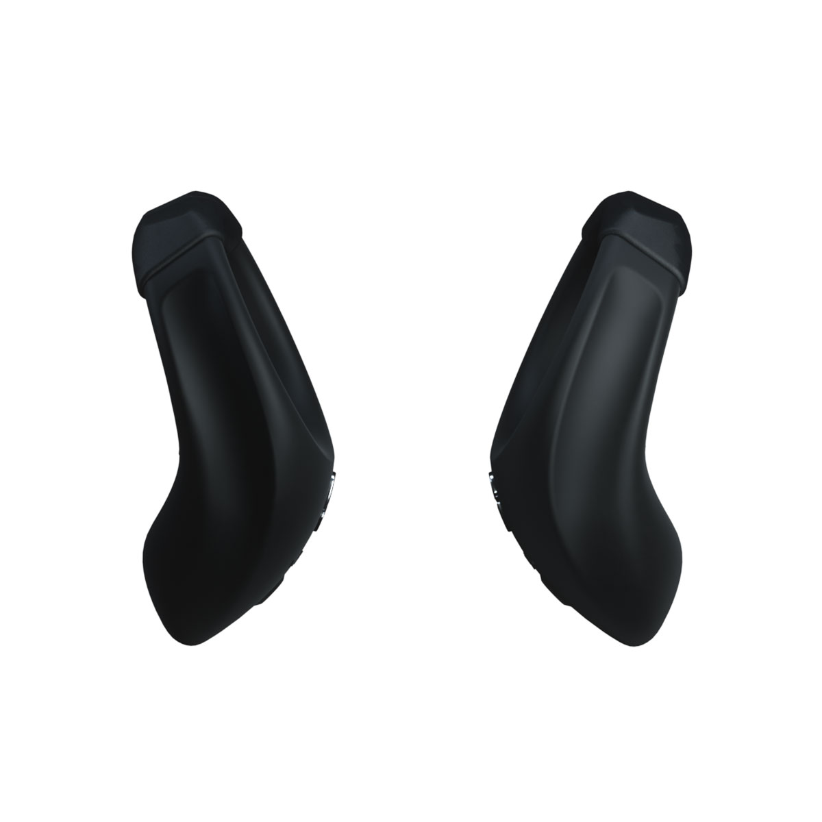 Black We-Vibe vibrator positioned upright for display