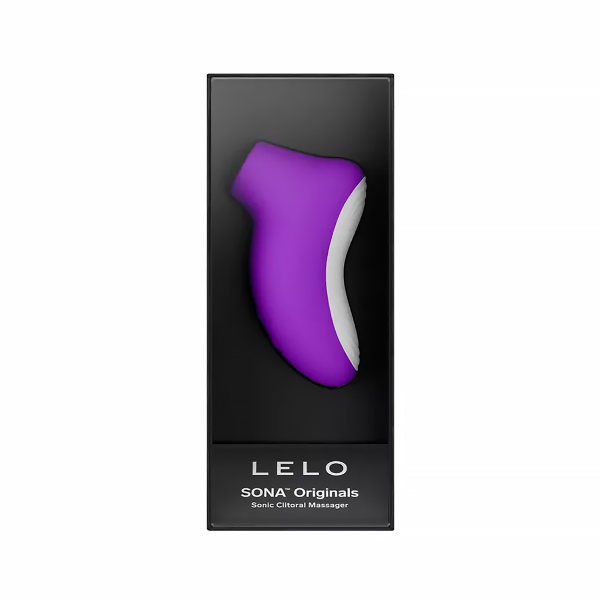 Close-up of the  LELO vibrator for texture detail