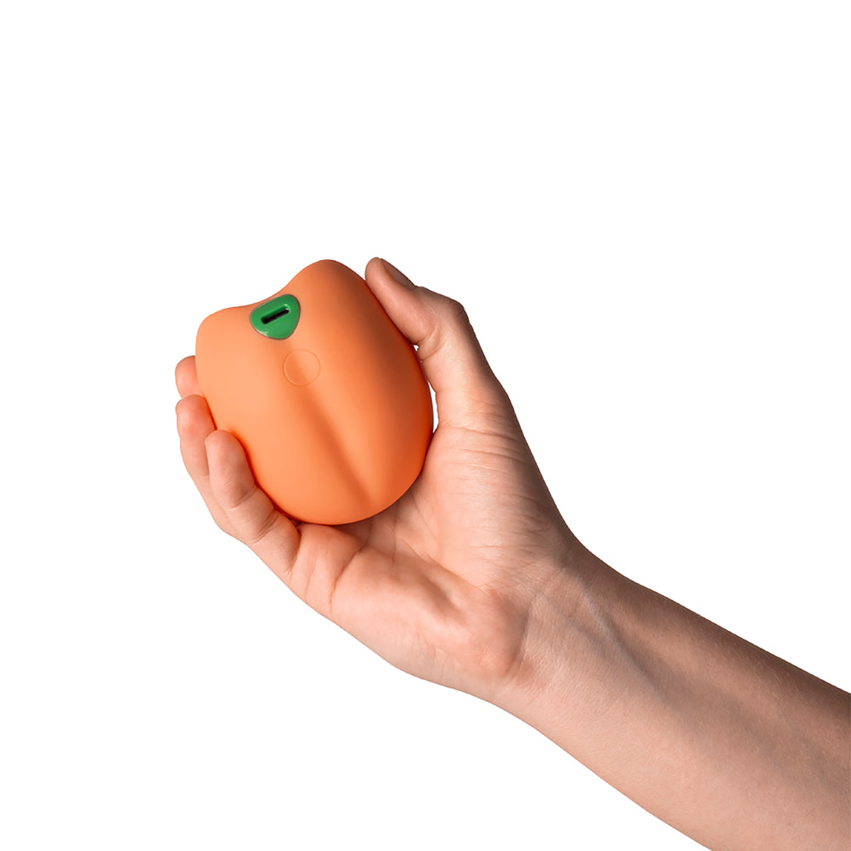 Product image of the Peach Dame Products vibrator on clean background