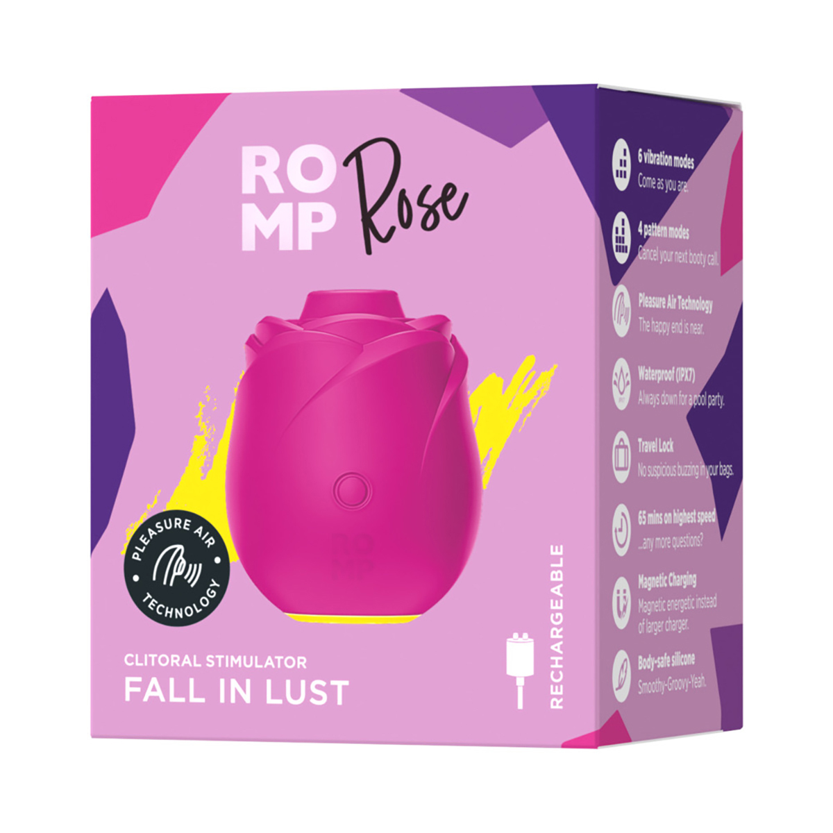 Product image of the  ROMP vibrator on clean background