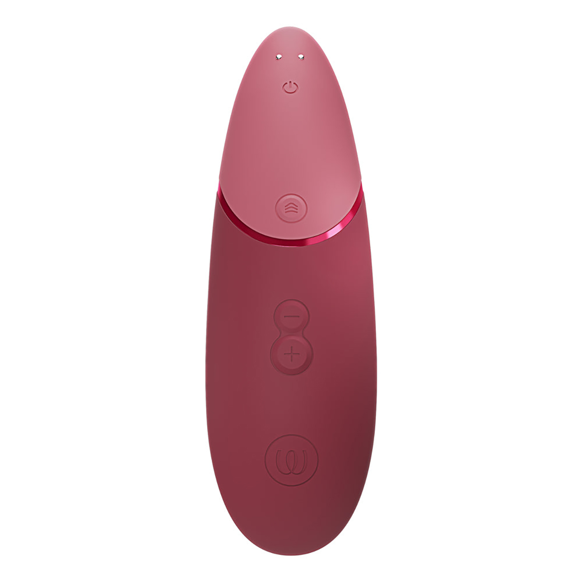 Fully assembled  Womanizer vibrator with smooth exterior