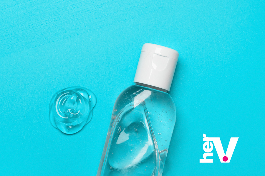 Water-based sex lube buying guide image with a lubricant bottle and gel, representing how to choose the best water-based sex lubricant for toys, condoms, and comfort.