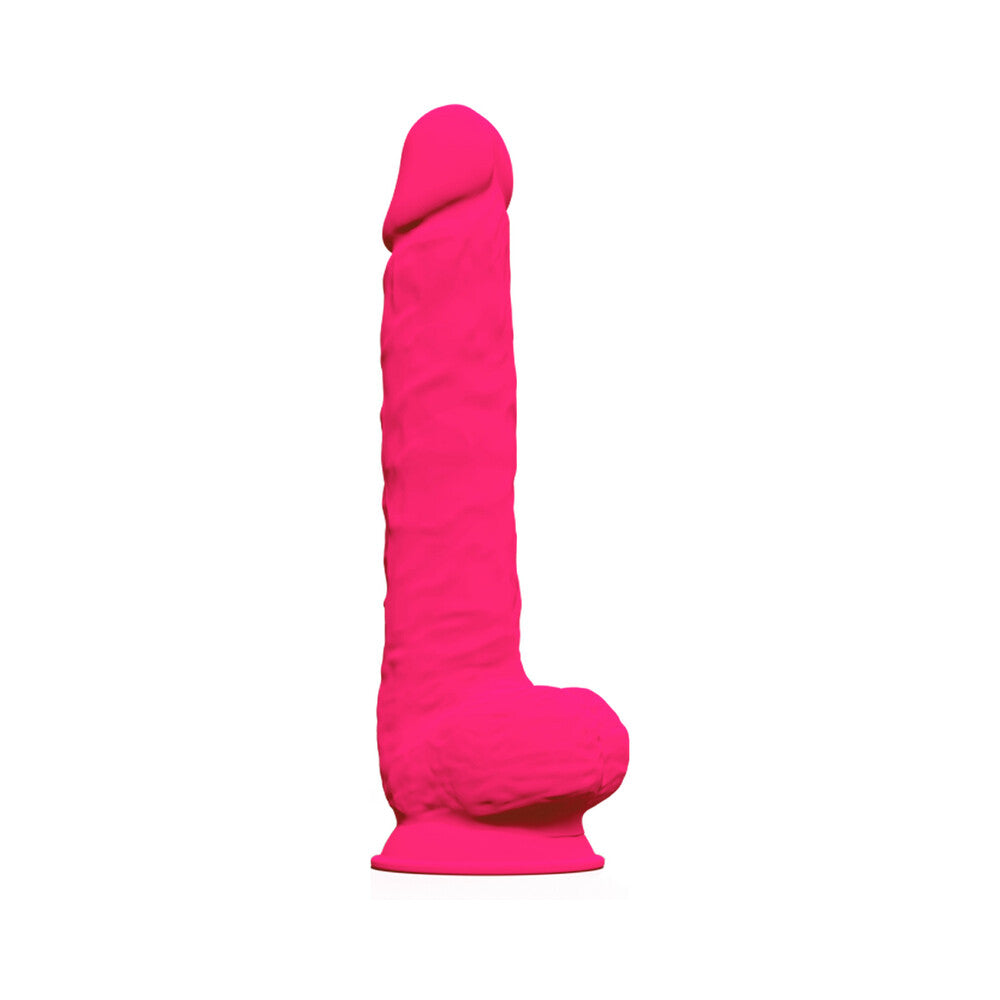 15 inch Dildo from Doc Johnson in Hot Pink Magenta Fuchsia designed for anal sex with Her or Him