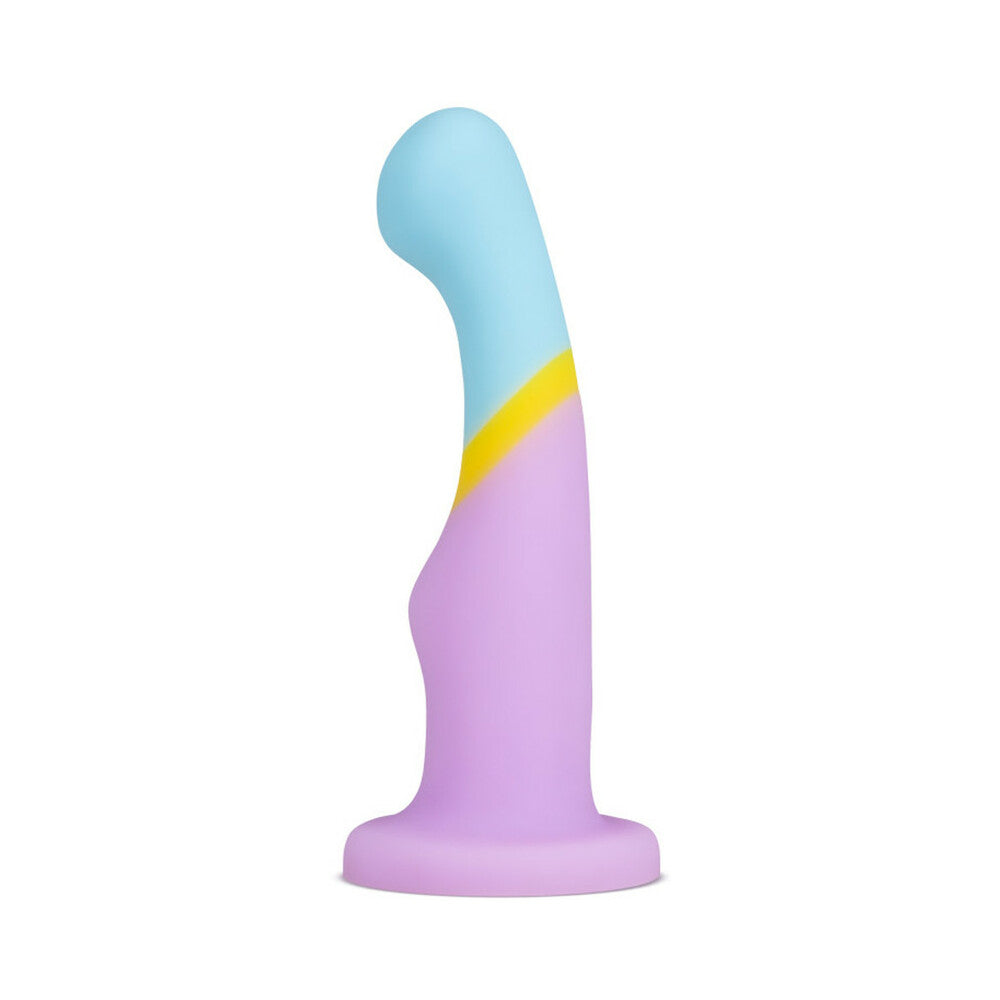 6 inch Dildo from Blush in Multi-Color designed for anal sex with Her or Him