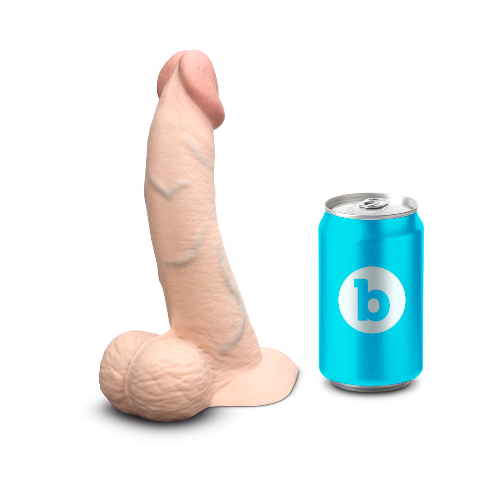8 inch Dildo from b-Vibe in  pictured for anal pleasure for Her or Him