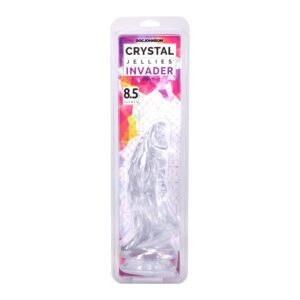 8.5 inch Dildo Doc Johnson  Crystal Jellies Invader