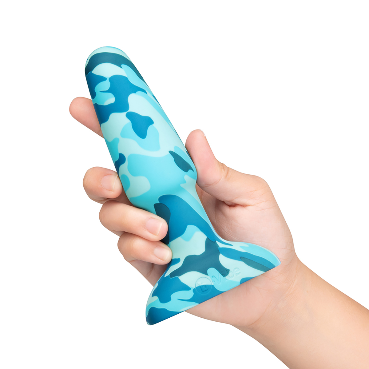 Angled view of the  B-Vibe vibrator designed for intimate use