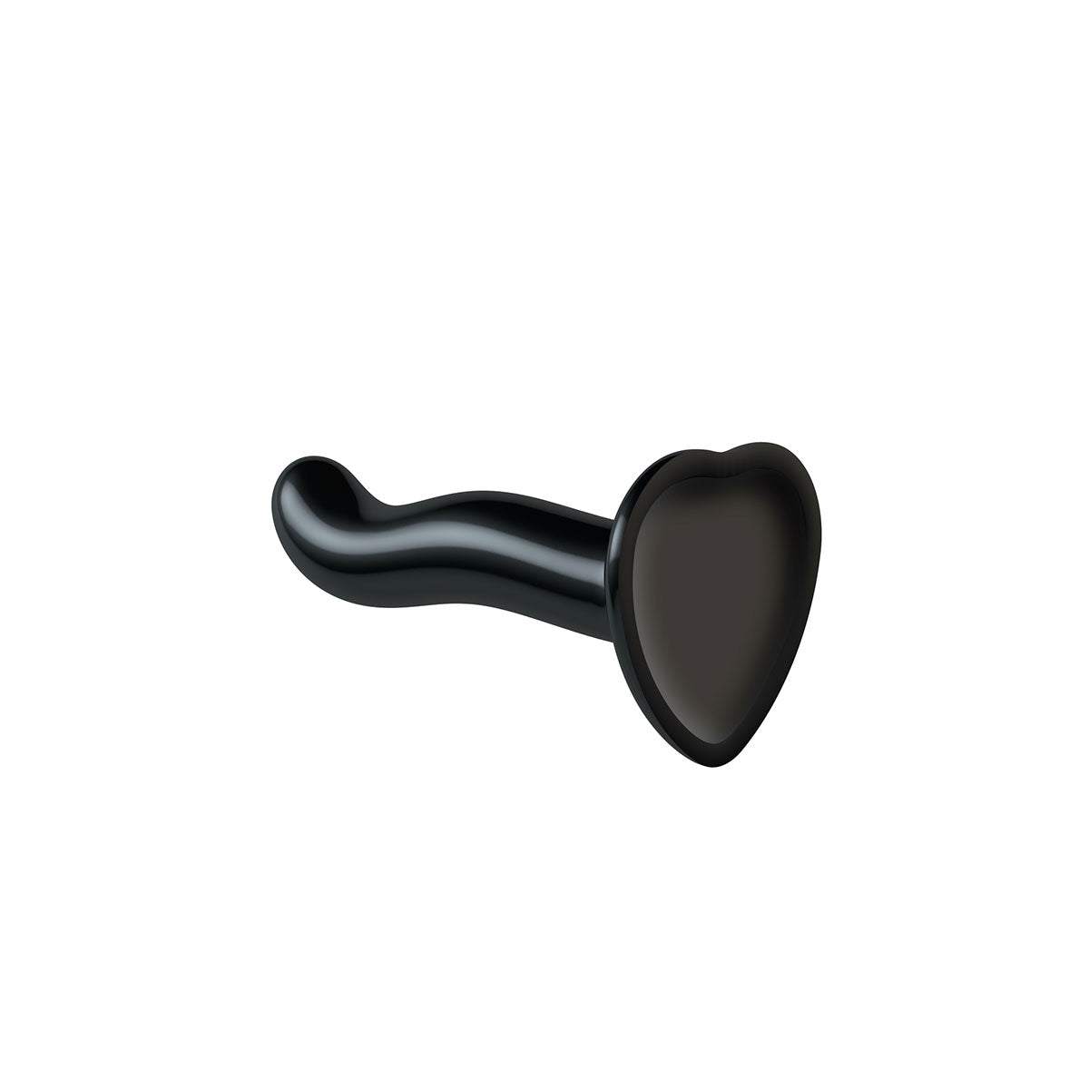Dildo by Lovely Planet in Black displayed for pegging Him or Her