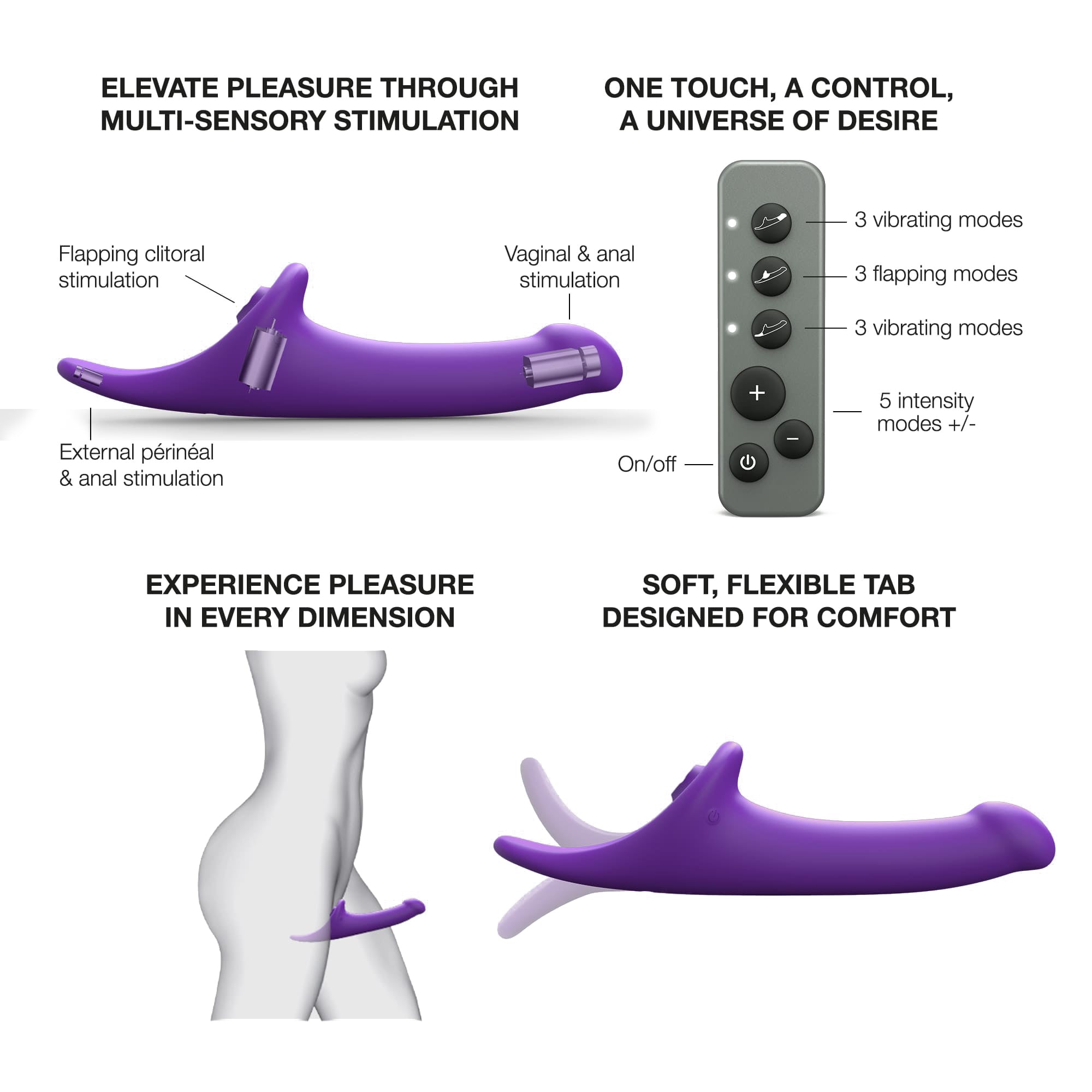 Dildo from Lovely Planet in  designed for anal sex with Her or Him