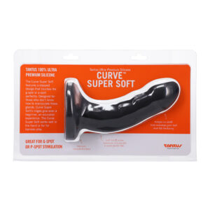 Dildo Tantus Black Curve Super Soft G Spot Onyx