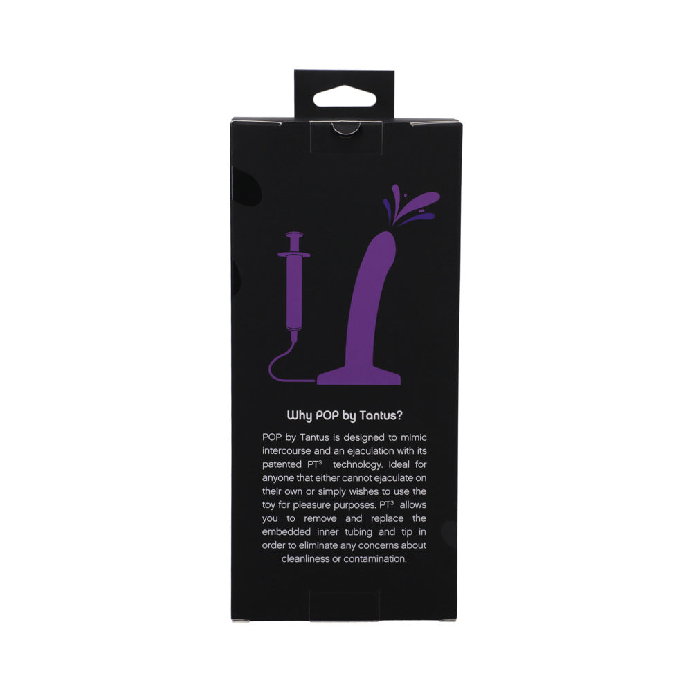 Dildo from Tantus in Hot Pink Magenta Fuchsia pictured for anal pleasure for Her or Him