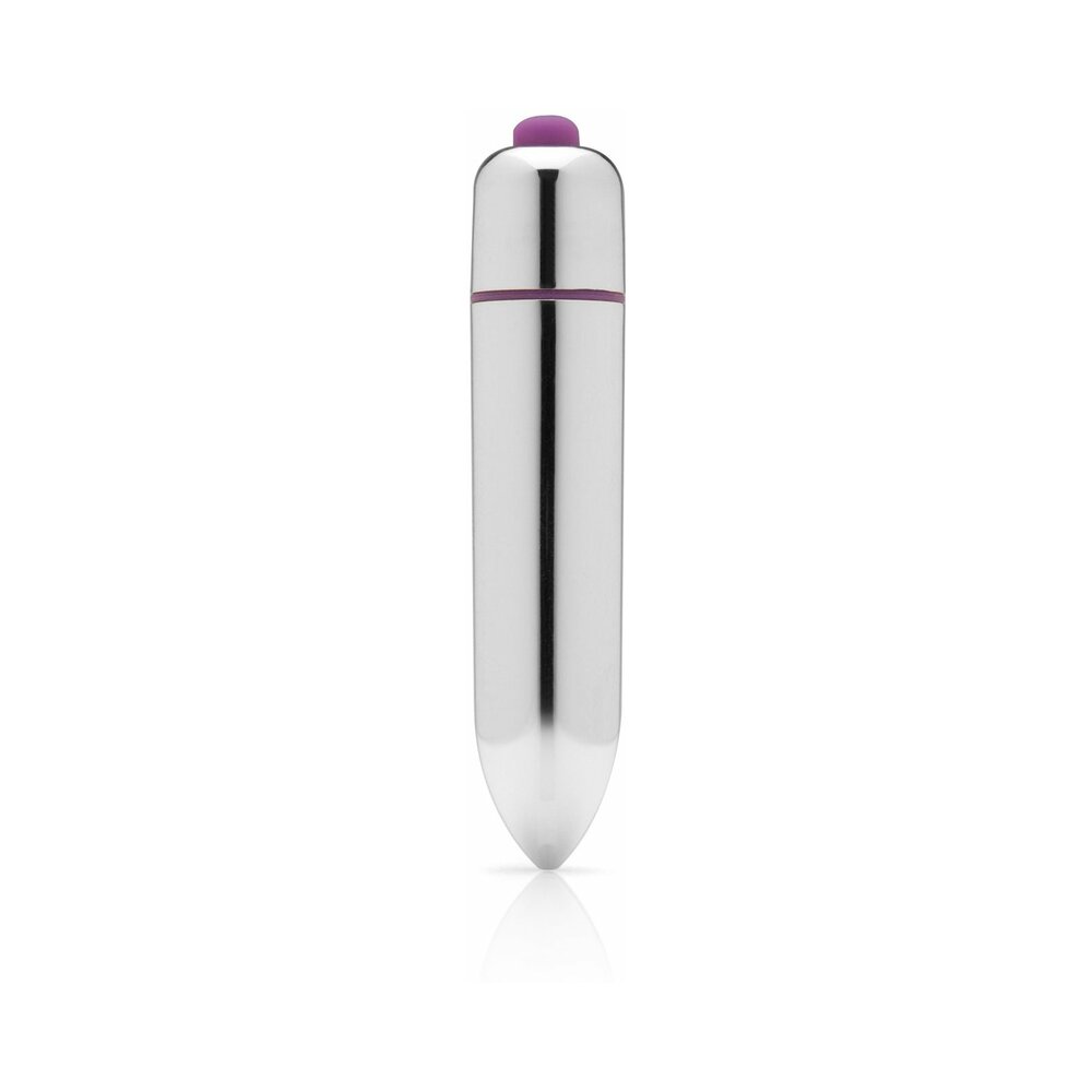 Dildo by Tantus in Purple shown for pegging Her or Him