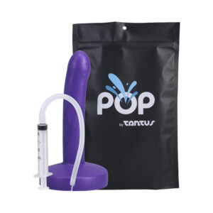 Dildo Tantus Purple POP Slim Squirting Indiglow (Bag)