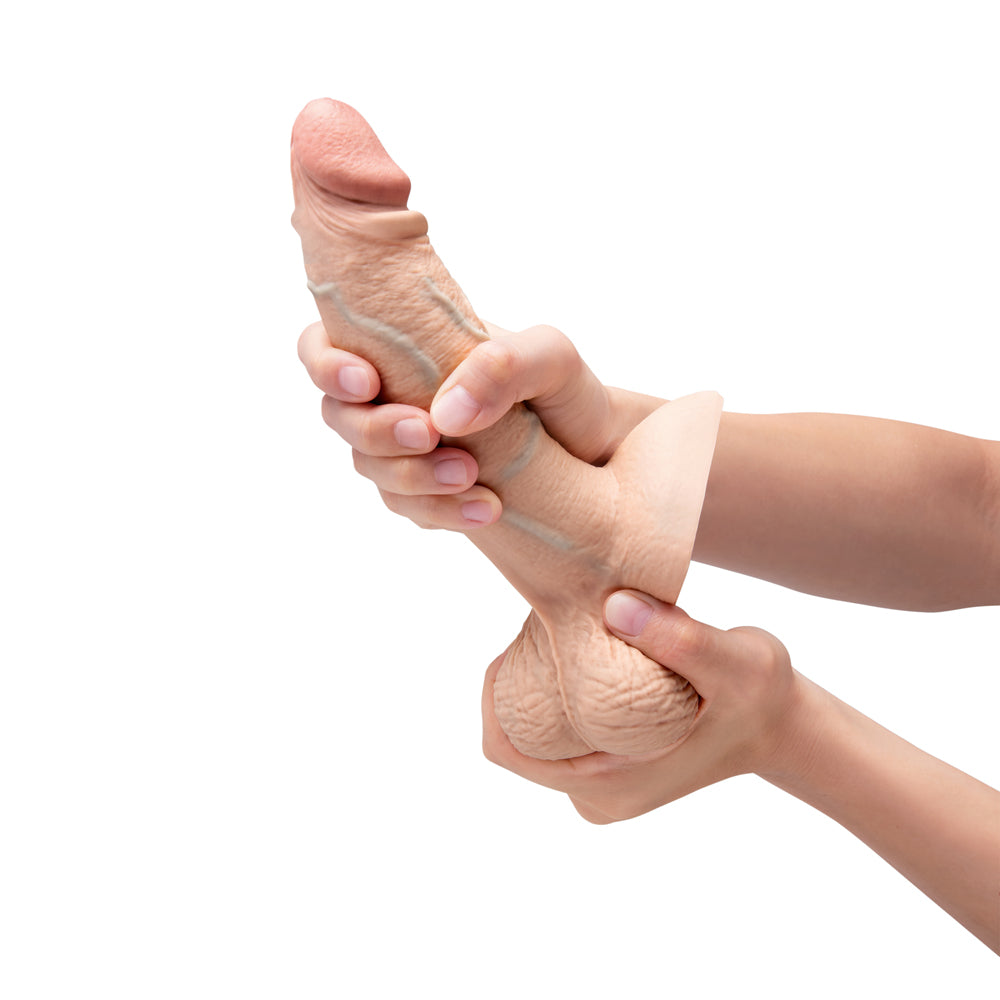 Dildo by b-Vibe in  displayed for pegging Him or Her