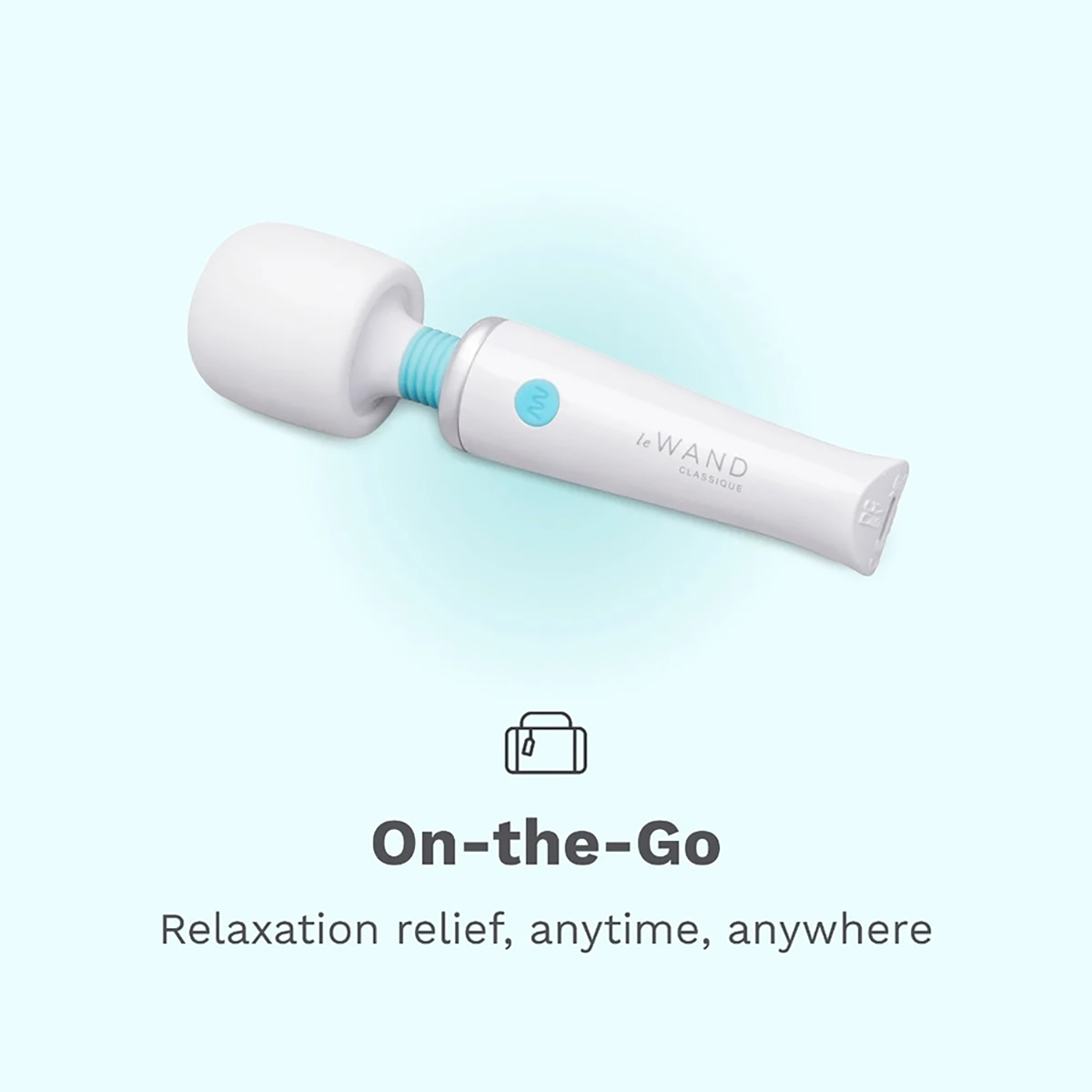 Product image of the  Le Wand vibrator on clean background