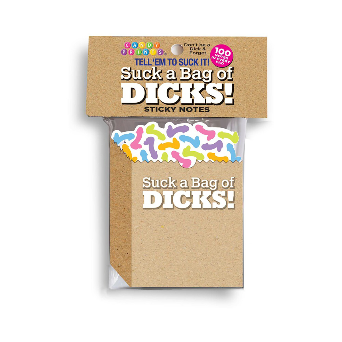 Buy  Suck a Bag of Dicks Sticky Notes book for her.