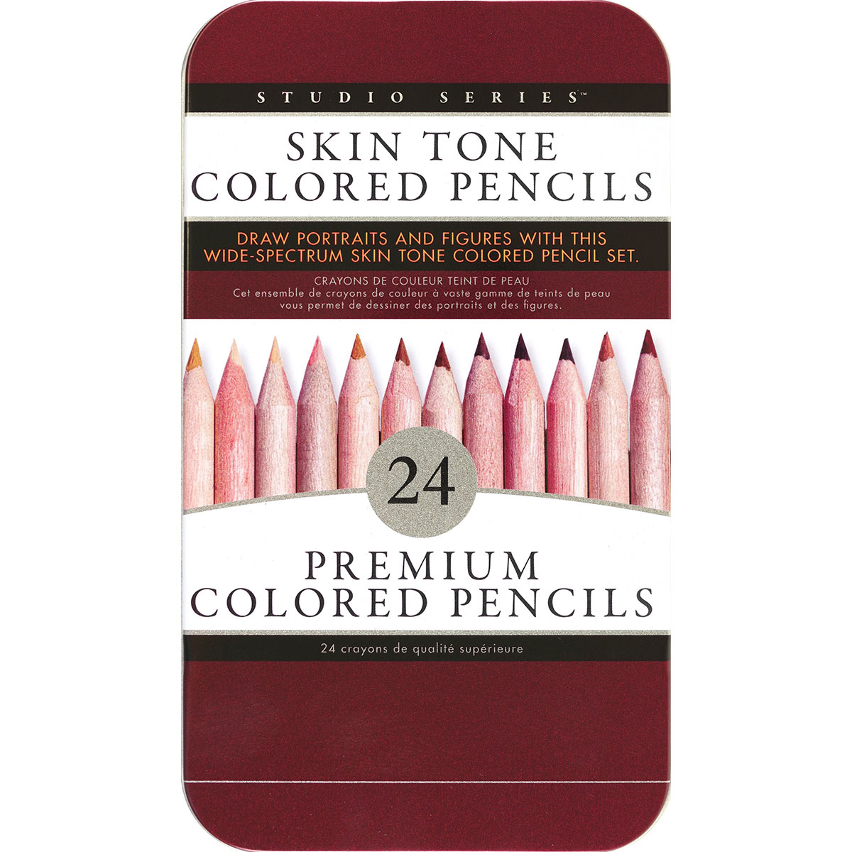 Buy  Skin Tone Colored Pencils 24pk book for her.